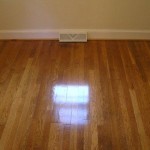 Finished hardwood floors
