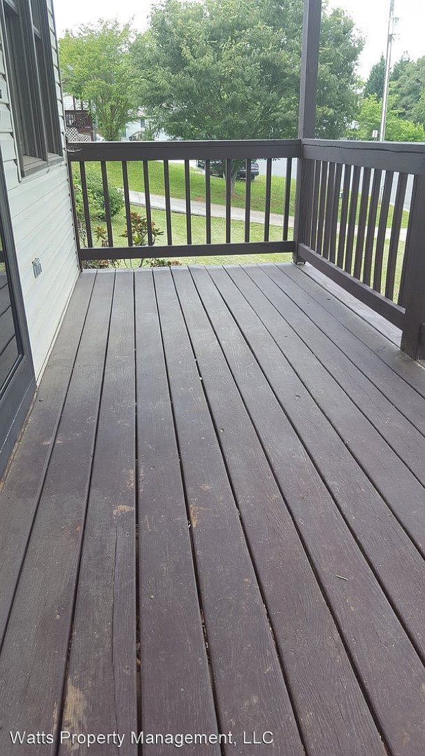 Rear deck
